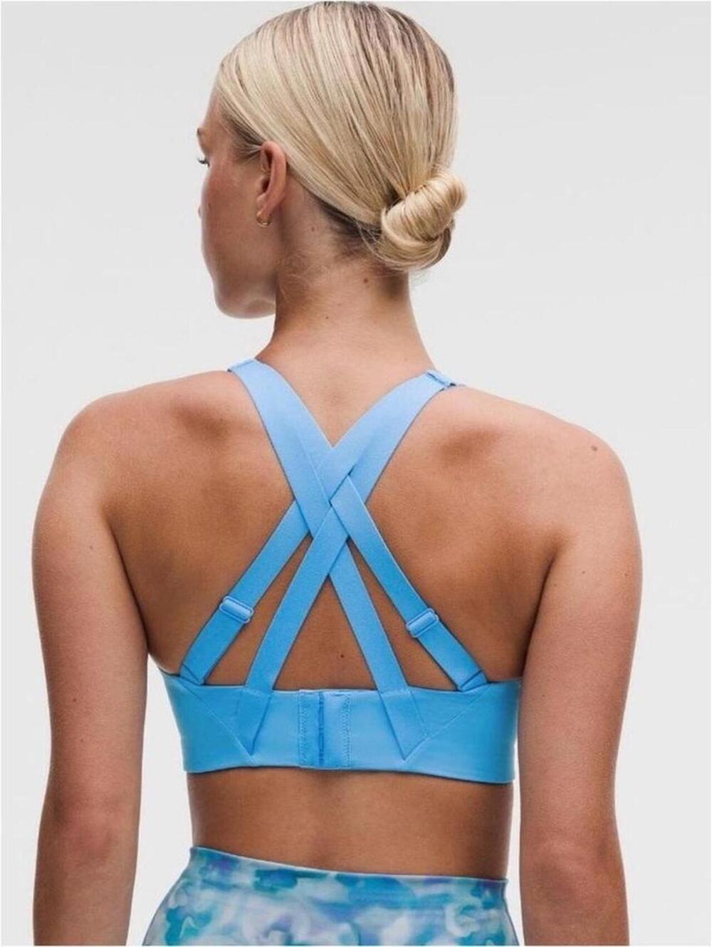 Lululemon Women's Energy High Support Bra - Ocean Wave - Size 36D NWT